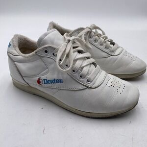 Dexter Women's Bowling Shoes Sz 6 M WHITE See‎ pics
